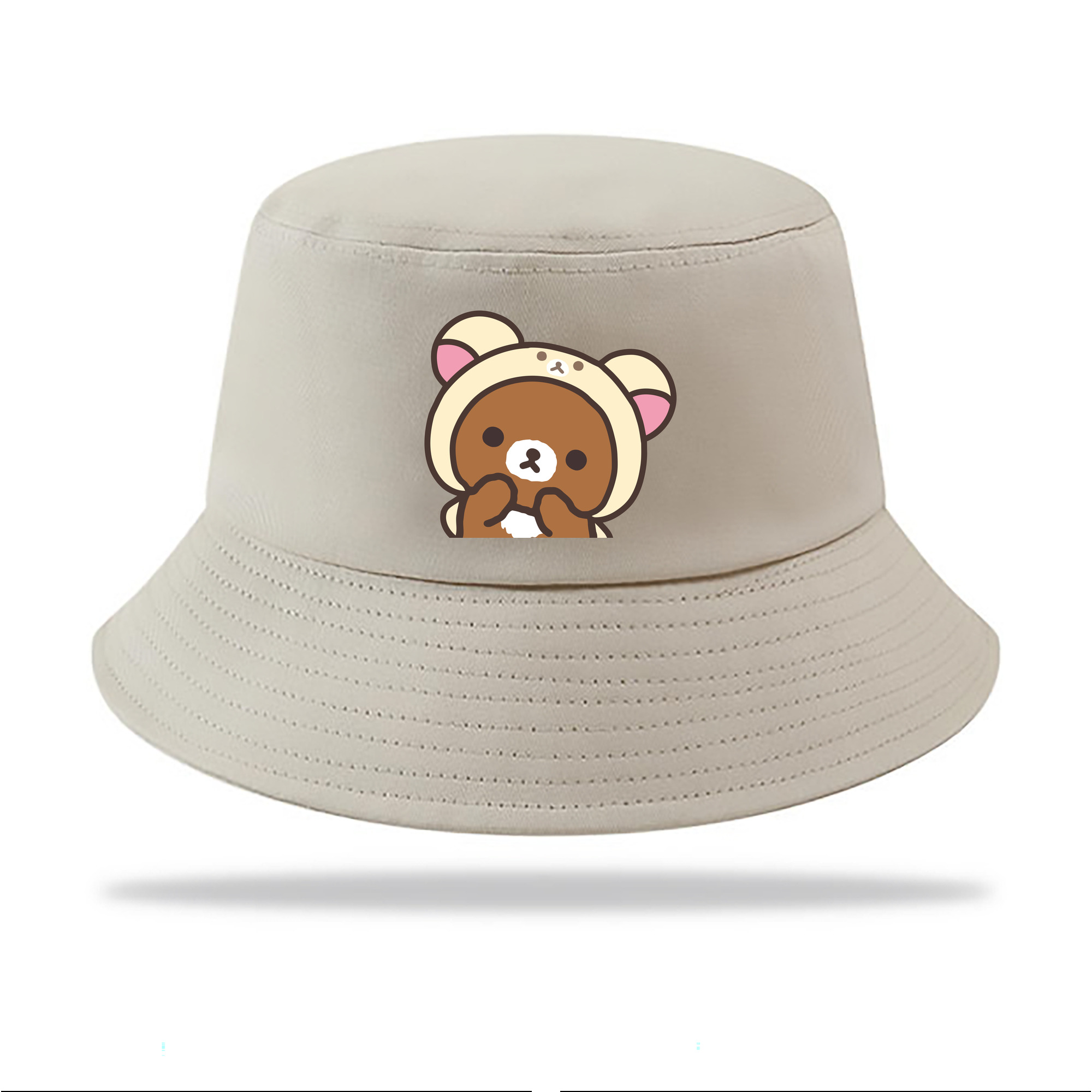 （画像用） リラックマ リラックマ キイロイトリ Rilakkuma Korilakkuma Kiiroitori アウトドア日除けバケットハット